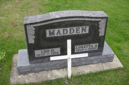 MADDEN, LURETTA A. - Union County, Iowa | LURETTA A. MADDEN 