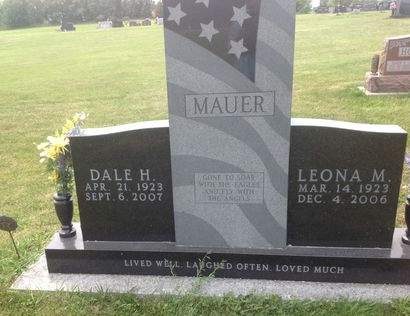 STOLTZMAN MAUER, LEONA MAY - Union County, Iowa | LEONA MAY STOLTZMAN MAUER 