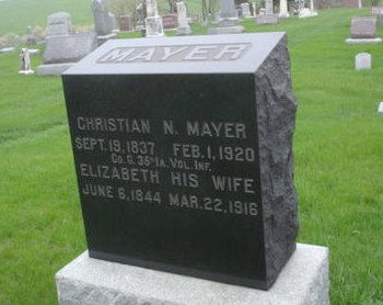 MAYER, ELIZABETH - Union County, Iowa | ELIZABETH MAYER 