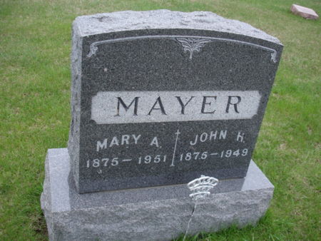 MAYER, JOHN H. - Union County, Iowa | JOHN H. MAYER 