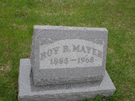 MAYER, ROY B. - Union County, Iowa | ROY B. MAYER 