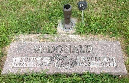 ANDERSON MCDONALD, DORIS ELIZABETH - Union County, Iowa | DORIS ELIZABETH ANDERSON MCDONALD 