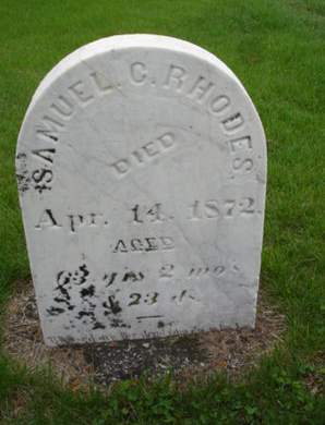 RHODES, SAMUEL G. - Union County, Iowa | SAMUEL G. RHODES 