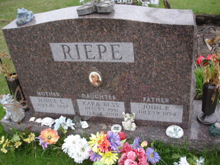 RIEPE, JOHN RICHARD - Union County, Iowa | JOHN RICHARD RIEPE 