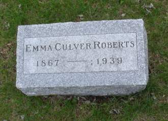 CULVER ROBERTS, EMMA - Union County, Iowa | EMMA CULVER ROBERTS 