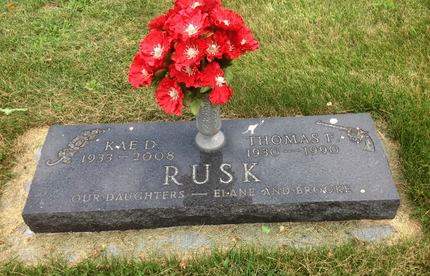 RUSK, KAE DE LEATH - Union County, Iowa | KAE DE LEATH RUSK 