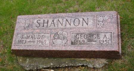 SHANNON, GEORGE ARCHIBALD - Union County, Iowa | GEORGE ARCHIBALD SHANNON 