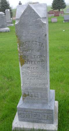 SHIELDS, MARY ETTA - Union County, Iowa | MARY ETTA SHIELDS 