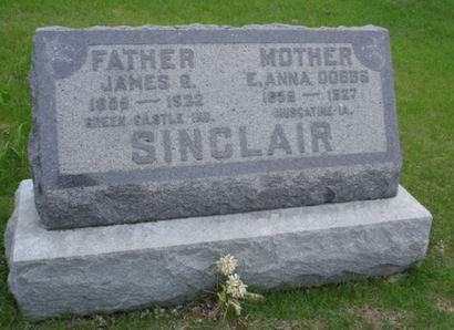 SINCLAIR, JAMES GRUNDY - Union County, Iowa | JAMES GRUNDY SINCLAIR 