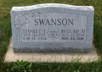 SWANSON, STANLEY LAVERNE - Union County, Iowa | STANLEY LAVERNE SWANSON 