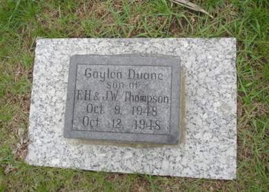 THOMPSON, GAYLEN DUANE - Union County, Iowa | GAYLEN DUANE THOMPSON 