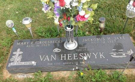 VAN HEESWYK, JACKOBUS H. 