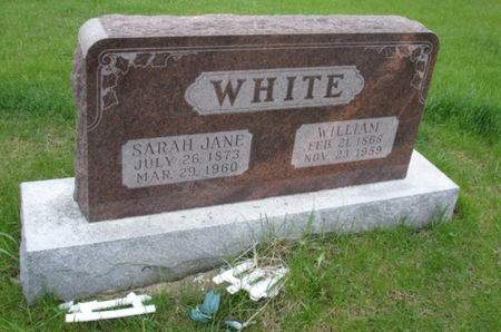 WHITE, SARAH JANE - Union County, Iowa | SARAH JANE WHITE 