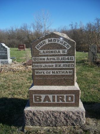 JONES BAIRD, LARINDA S. - Van Buren County, Iowa | LARINDA S. JONES BAIRD 