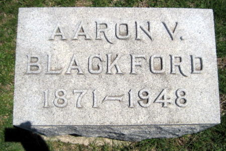 BLACKFORD, AARON V. - Van Buren County, Iowa | AARON V. BLACKFORD 
