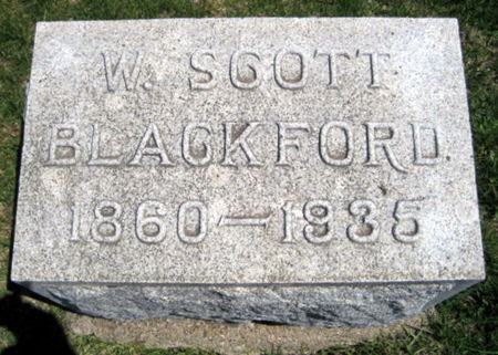 BLACKFORD, W. SCOTT - Van Buren County, Iowa | W. SCOTT BLACKFORD 