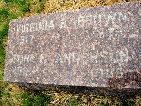 ANDERSON, TURE K. - Van Buren County, Iowa | TURE K. ANDERSON 