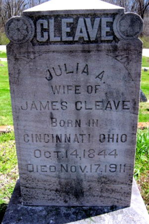CLEAVE, JULIA A. - Van Buren County, Iowa | JULIA A. CLEAVE 