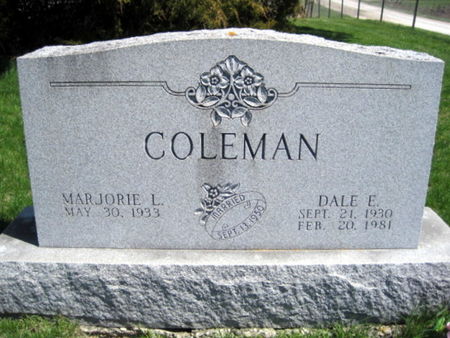 COLEMAN, DALE E. - Van Buren County, Iowa | DALE E. COLEMAN 