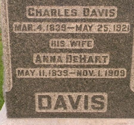 DEHART DAVIS, ANNA - Van Buren County, Iowa | ANNA DEHART DAVIS 