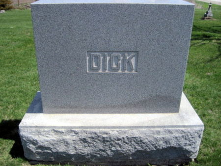 DICK, FAMILY MONUMENT - Van Buren County, Iowa | FAMILY MONUMENT DICK 