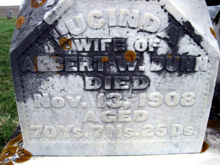 DUNN, LUCINDA - Van Buren County, Iowa | LUCINDA DUNN 
