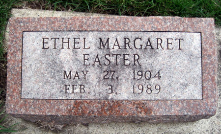 EASTER, ETHEL MARGARET - Van Buren County, Iowa | ETHEL MARGARET EASTER 