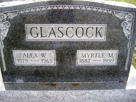 ROWE GLASCOCK, MYRTLE M. - Van Buren County, Iowa | MYRTLE M. ROWE GLASCOCK 