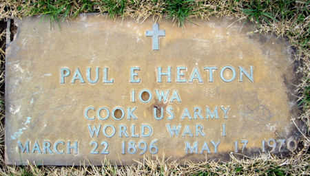 HEATON, PAUL E. - Van Buren County, Iowa | PAUL E. HEATON 