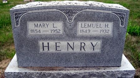 HENRY, LEMUEL H. - Van Buren County, Iowa | LEMUEL H. HENRY 
