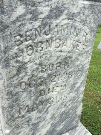 HORNBAKER, BENJAMIN R. - Van Buren County, Iowa | BENJAMIN R. HORNBAKER 