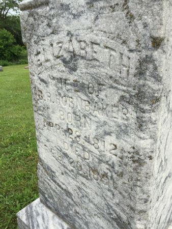 HORNBAKER, ELIZABETH - Van Buren County, Iowa | ELIZABETH HORNBAKER 