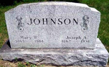 JOHNSON, MARY W - Van Buren County, Iowa | MARY W JOHNSON 
