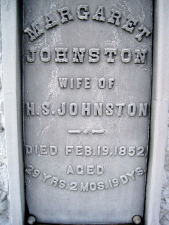 JOHNSTON, MARGARET - Van Buren County, Iowa | MARGARET JOHNSTON 