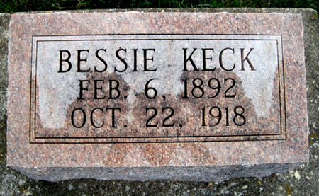 KECK, BESSIE - Van Buren County, Iowa | BESSIE KECK 