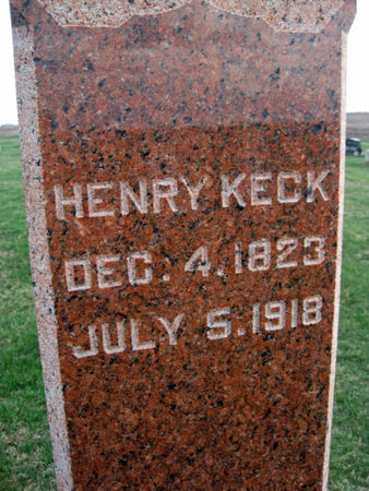 KECK, HENRY - Van Buren County, Iowa | HENRY KECK 