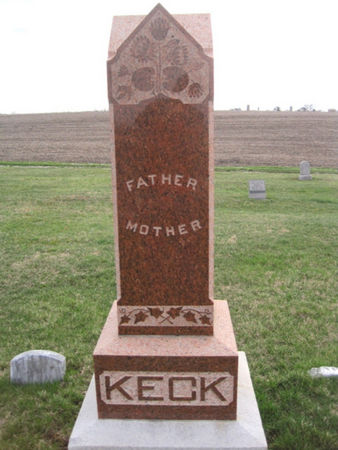 KECK, MONUMENT - Van Buren County, Iowa | MONUMENT KECK 