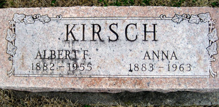 KIRSCH, ALBERT F. - Van Buren County, Iowa | ALBERT F. KIRSCH 