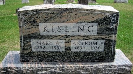 LOCKHART KISLING, MARY A. - Van Buren County, Iowa | MARY A. LOCKHART KISLING 