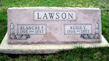 LAWSON, BLANCHE F - Van Buren County, Iowa | BLANCHE F LAWSON 