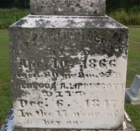 LIPPINCOTT, SARAH E - Van Buren County, Iowa | SARAH E LIPPINCOTT 