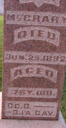MCCRARY, JOHN C. - Van Buren County, Iowa | JOHN C. MCCRARY 