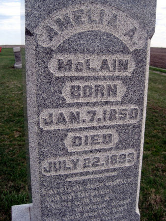SQUIRES MCLAIN, AMELIA A. - Van Buren County, Iowa | AMELIA A. SQUIRES MCLAIN 