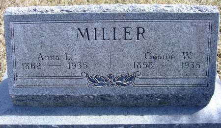 MILLER, GEORGE W - Van Buren County, Iowa | GEORGE W MILLER 