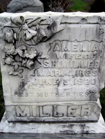 MILLER MILLER, AMELIA - Van Buren County, Iowa | AMELIA MILLER MILLER 