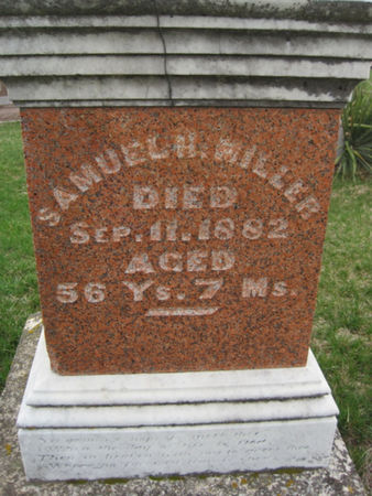 MILLER, SAMUEL H - Van Buren County, Iowa | SAMUEL H MILLER 