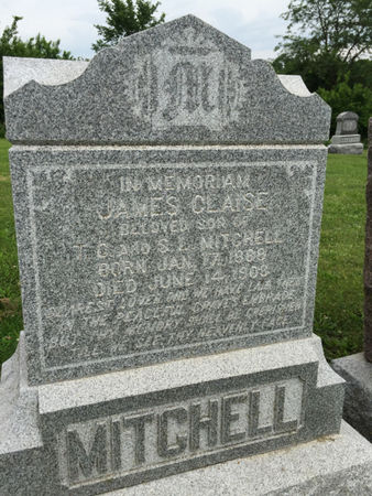 MITCHELL, JAMES CLAISE - Van Buren County, Iowa | JAMES CLAISE MITCHELL 