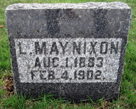 NIXON, L. MAY - Van Buren County, Iowa | L. MAY NIXON 