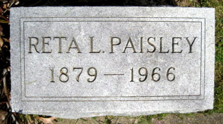 MUSGRAVE PAISLEY, RETA LOUISE - Van Buren County, Iowa | RETA LOUISE MUSGRAVE PAISLEY 