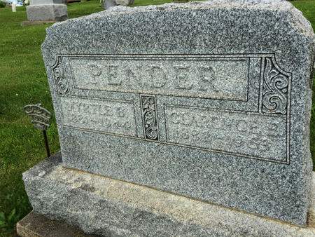 BARKER PENDER, MYRTLE B. - Van Buren County, Iowa | MYRTLE B. BARKER PENDER 